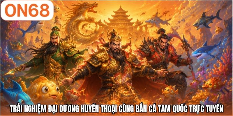 Trải nghiệm đại dương huyền thoại cùng bắn cá tam quốc trực tuyến